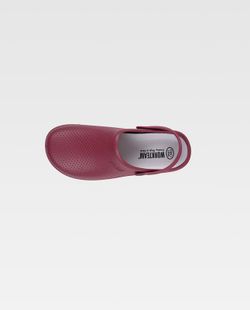 Unisex EVA Clog Ultraleicht, ergonomisch Anatomisch, mit orthopädischer Kamera, weich für Füße Granat