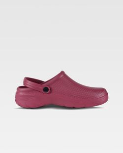 Unisex EVA Clog Ultraleicht, ergonomisch Anatomisch, mit orthopädischer Kamera, weich für Füße Granat