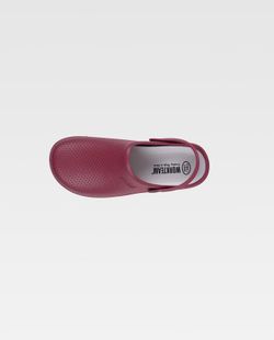Unisex EVA Clog Ultraleicht, ergonomisch Anatomisch, mit orthopädischer Kamera, weich für Füße Granat