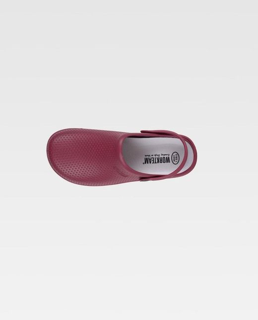 Unisex EVA Clog Ultraleicht, ergonomisch Anatomisch, mit orthopädischer Kamera, weich für Füße Granat