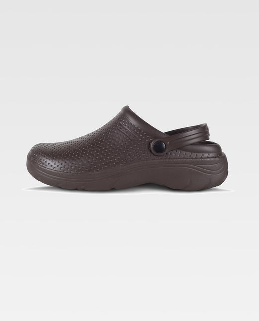 Unisex EVA Clog Ultraleicht, ergonomisch Anatomisch, mit orthopädischer Kamera, weich für die Füße Braun