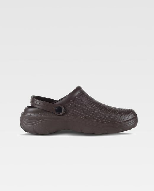 Unisex EVA Clog Ultraleicht, ergonomisch Anatomisch, mit orthopädischer Kamera, weich für die Füße Braun