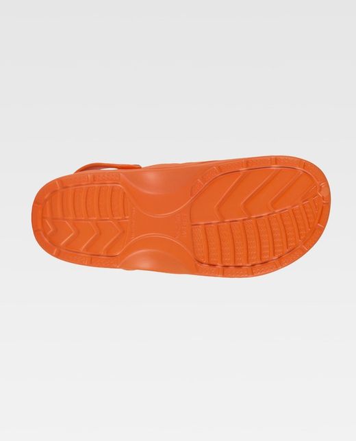 Unisex EVA Clog Ultraleicht, ergonomisch Anatomisch, mit orthopädischer Kamera, weich für die Füße Orange