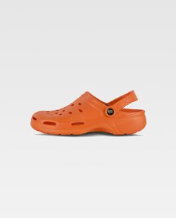 Unisex EVA Clog Ultraleicht, ergonomisch Anatomisch, mit orthopädischer Kamera, weich für die Füße Orange