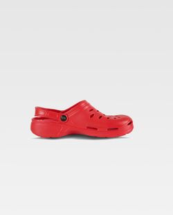 Unisex EVA Clog Ultraleicht, ergonomisch Anatomisch, mit orthopädischer Kamera, weich für die Füße Rot