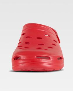 Unisex EVA Clog Ultraleicht, ergonomisch Anatomisch, mit orthopädischer Kamera, weich für die Füße Rot