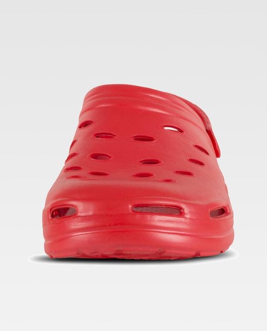 Unisex EVA Clog Ultraleicht, ergonomisch Anatomisch, mit orthopädischer Kamera, weich für die Füße Rot