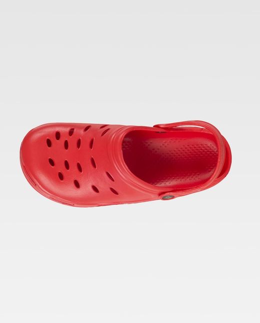 Unisex EVA Clog Ultraleicht, ergonomisch Anatomisch, mit orthopädischer Kamera, weich für die Füße Rot