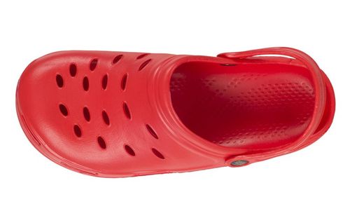 Unisex EVA Clog Ultraleicht, ergonomisch Anatomisch, mit orthopädischer Kamera, weich für die Füße Rot