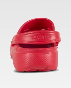 Unisex EVA Clog Ultraleicht, ergonomisch Anatomisch, mit orthopädischer Kamera, weich für die Füße Rot