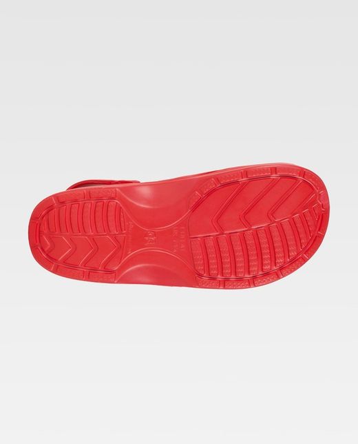 Unisex EVA Clog Ultraleicht, ergonomisch Anatomisch, mit orthopädischer Kamera, weich für die Füße Rot