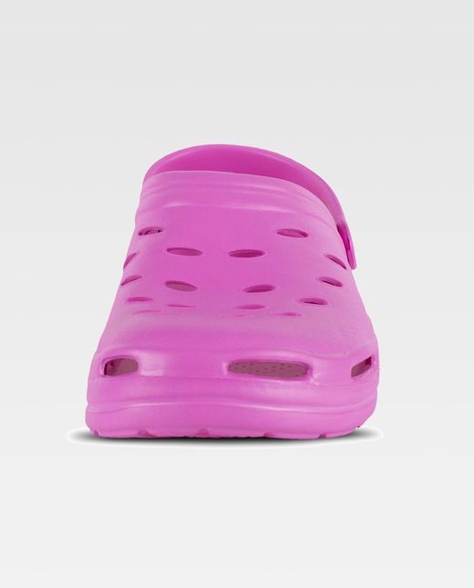 Zoccolo EVA unisex ultraleggero, ergonomico anatomico, con fotocamera ortopedica, morbido per i piedi rosa fucsia