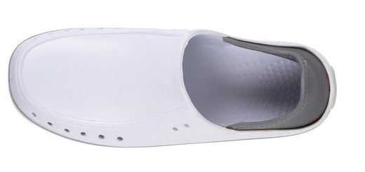 Unisex EVA Clog, ultraleicht, ergonomisch, anatomisch mit elastischem Absatz Weiß