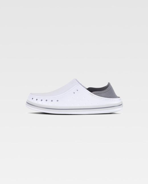 Unisex EVA Clog, ultraleicht, ergonomisch, anatomisch mit elastischem Absatz Weiß