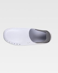 Unisex EVA Clog, ultraleicht, ergonomisch, anatomisch mit elastischem Absatz Weiß