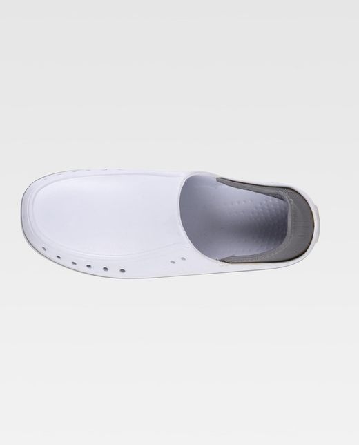 Unisex EVA Clog, ultraleicht, ergonomisch, anatomisch mit elastischem Absatz Weiß