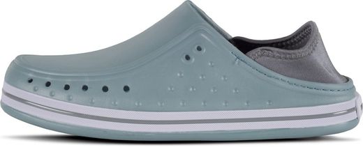 Zoccolo unisex in EVA, ultraleggero, ergonomico, anatomico con tacco elastico grigio