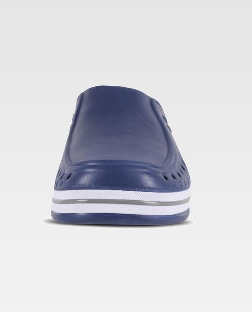 Zoccolo unisex in EVA, ultraleggero, ergonomico, anatomico con tallone elastico blu scuro