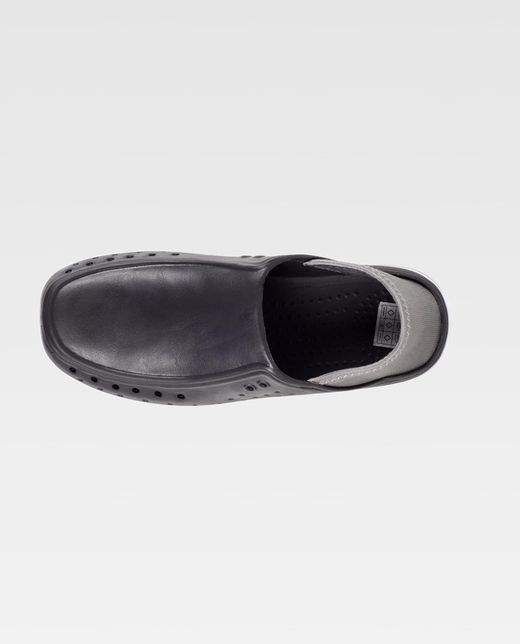 Unisex EVA Clog, ultraleicht, ergonomisch, anatomisch mit elastischem Absatz Schwarz