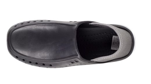 Unisex EVA Clog, ultraleicht, ergonomisch, anatomisch mit elastischem Absatz Schwarz